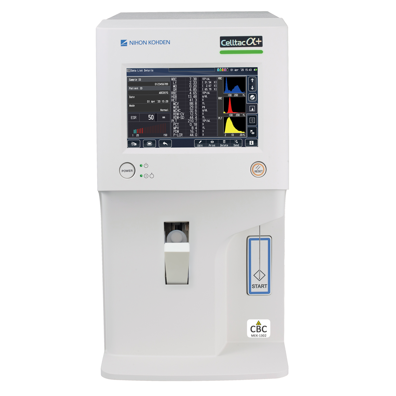 Nihon Kohden Hematology Analyzer MEK-1301/1302