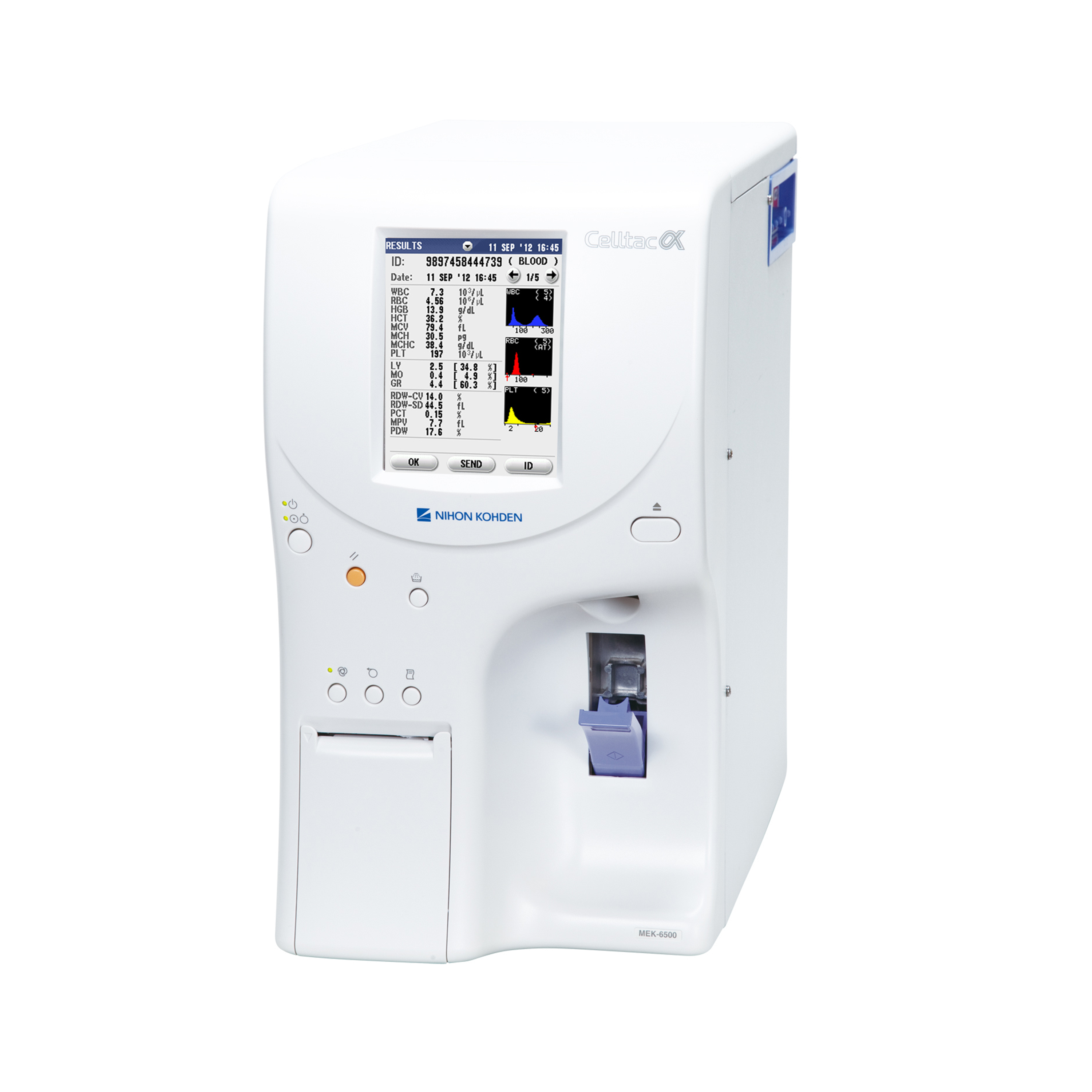 Nihon Kohden Hematology Analyzer MEK 6510